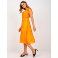 Šaty DHJ SK 1155.85 fluo oranžová (3394675) - 2