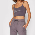 Dámský crop top O1BA10KASI1 - G9A6 - Šedofialová - Guess (2924072) - 1