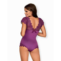 Svůdné body Moketta teddy purple - Obsessive (2050674) - 3