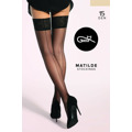 Dámské samodržící punčochy Gatta |Matilde lycra 20 den (1238246) - 4