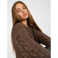 Dámský svetr LC SW 8044 hnědý - FPrice (3531285) - 15