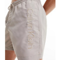 Pánské koupací kraťasy - KM00718 ABM - béžová - Calvin Klein (3414133) - 3