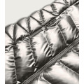 Stříbrná metalická dámská zimní bunda (5m778-401) (3490849) - 2
