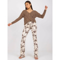 Sweter LC SW A10.26X brązowy (3266300) - 2