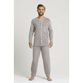 Pánské rozepínací pyžamo Gucio 298 dł/r 3XL (3162919) - 3