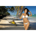 Plavky Megan Ecru + Brown M-251 Ecru-Brown (83) - Marko (3472251) - 2
