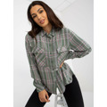 Halenka D70039Z11082A khaki barva (3582332) - 8