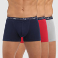 Pánské boxerky 3 ks DIM COTTON STRETCH BOXER 3x - DIM - tmavě modrá (2683351) - 1