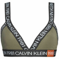 Podprsenka bez kostice QF5447E-7GV khaki - Calvin Klein (1560327) - 1