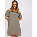 Dámské šaty-D73761M30145G-khaki (3334671) - 11