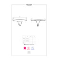 Pikantní kalhotky otevřené Chiccanta crochless panties - Obsessive (1610658) - 2