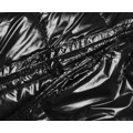 Černo-béžová oboustranná metalická zimní bunda (P21-7901-1+62) (3605297) - 2