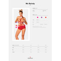 Vánoční kostým Ms Reindy set - Obsessive (3577891) - 3