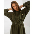 Dámské šaty RV SK 8336 khaki (3587567) - 13