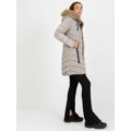 Dámský kabát NM KR P22 6678 1.18P tmavě lila (3567850) - 4