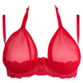 Podprsenka Push Up V-8761 červená - Axami (3539851) - 4