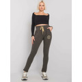 Tepláky RV DR 6685.70P tmavá khaki (3458509) - 2