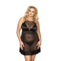 Sexy košilka Elisya chemise + tanga ZDARMA! - Anais (3485455) - 1