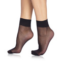 Silonkové matné ponožky 2 páry DIE PASST SOCKS 20 DEN - BELLINDA - černá (2683391) - 1