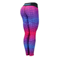 Dámské fitness legíny Six Deuce Alligator - růžová/modrá/fialová - Litex (3266712) - 2