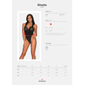 Elegantní body Elisetta teddy - Obsessive (2899665) - 3