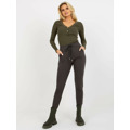 Tepláky RV DR 8369.89P tmavá khaki (3713344) - 10