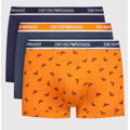 Pánské boxerky 111357 2R717 96735 - tm.modrá/oranžová - Emporio Armani (3347117) - 1