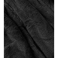Červeno/černá teplá oboustranná dámská zimní bunda (w610) (3505696) - 2