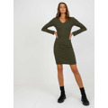 EM SK 673 šaty.78P khaki (3511060) - 1