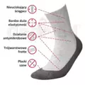 Ponožky MEDIC DEO SILVER (2917306) - 9