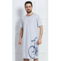 Pánská noční košile s krátkým rukávem Bicykl (446971) - 1