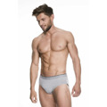 Pánské slipy Iron Grey - Julimex (3489281) - 1