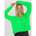 Dámský svetr LC SW 8022 fluo zelená (3519148) - 16