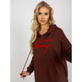 Mikina VI BL 335.25X tmavě hnědá (3705772) - 12