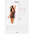 Jemná košilka Bowessa chemise - Obsessive (2899668) - 3