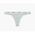 Dámská tanga D1617E 5XD bílá/zelená - Calvin Klein (3612173) - 1