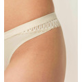 Dámské tanga Aura Spotlight High Leg string krémová - Triumph (3241130) - 8