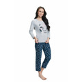 Dámské pyžamo 612 grey plus - Luna (3085292) - 1