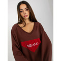 Mikina VI BL 3113.73P tmavě hnědá (3620951) - 10