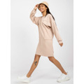 Dámské šaty Dress-EM-SK-717.33X-béžová (3284714) - 3