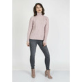 Svetr Estelle SWE 121 Powder pink - MKMSwetters (3488893) - 1