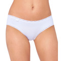 Kalhotky 24/7 Cotton Lace Hipster bílé - Sloggi (1047680) - 1