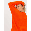 Dámský svetr LC SW 0321 oranžový (3519135) - 7