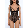 Romantické body Irresistible V-6690 černá - Axami (3539986) - 2