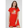Dámská noční košile s krátkým rukávem Love your self (3368994) - 3