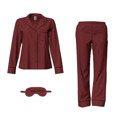 Dámské pyžamo QS6551E XKG bordó - Calvin Klein (3577969) - 1