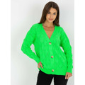 Dámský svetr LC SW 8035 fluo zelená (3519261) - 15