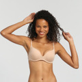 Dámská push-up podprsenka bez kostic DIM INVISIFREE PUSH UP BRA - DIM - tělová (2683508) - 1