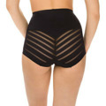 Dámské formující kalhotky s vysokým pasem DIM DIAMS CONTROL HIGH WAIST MIDI - DIM - černá (2683161) - 2