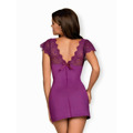 Výjimečná košilka Moketta chemise purple - Obsessive (2050673) - 2
